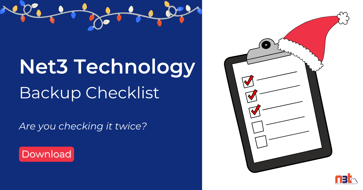 Successful Backup Checklist - Mobile Light Images for Desktop